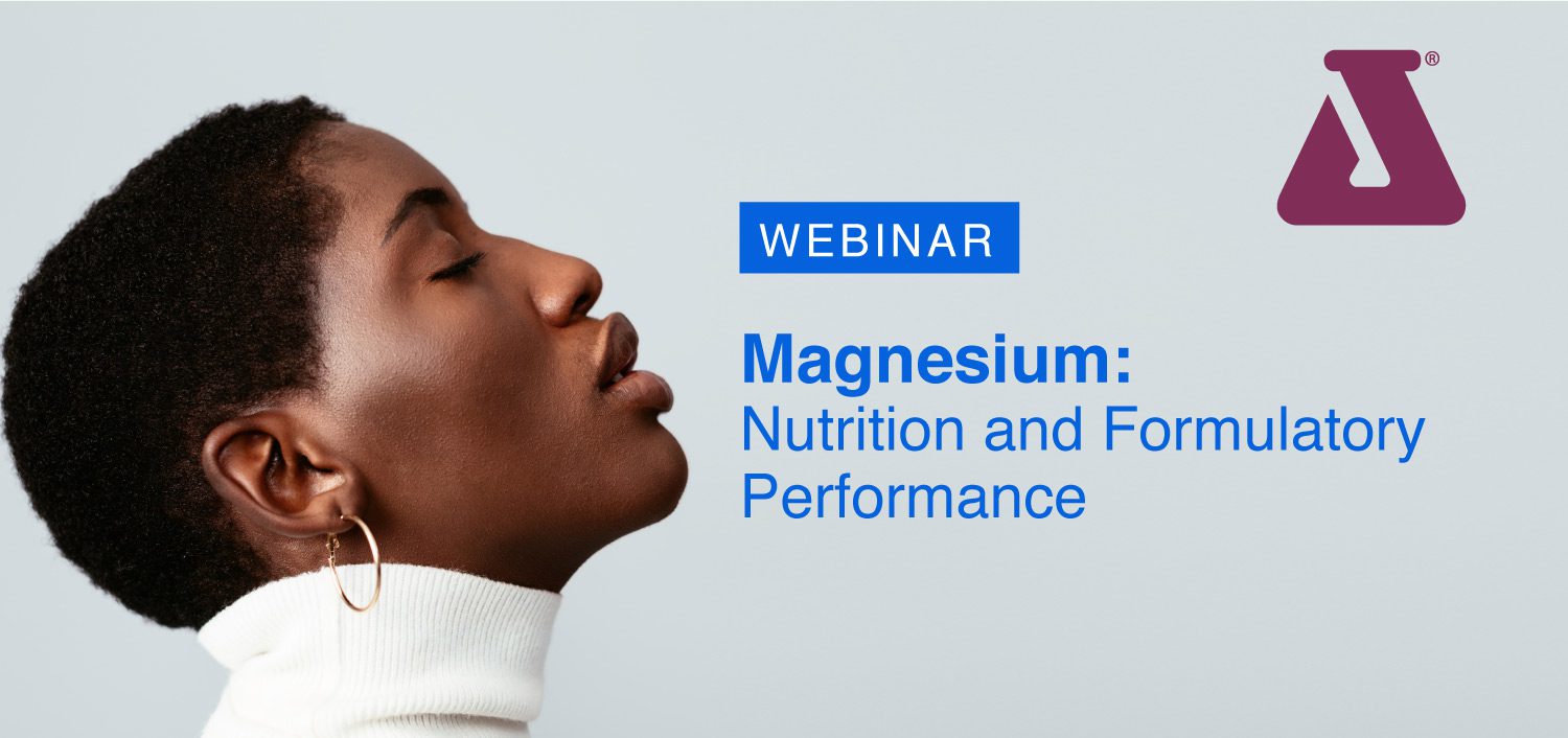 New Webinar! Magnesium: Nutrition And Formulatory Performance - Jost ...